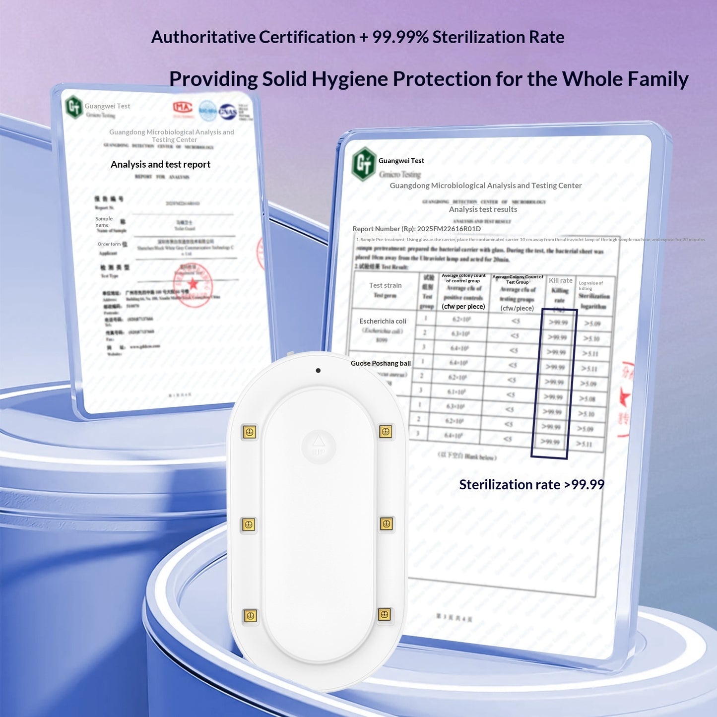 PureShield Pro UV Toilet Sterilizer — Kills 99.99% Bacteria Automatically