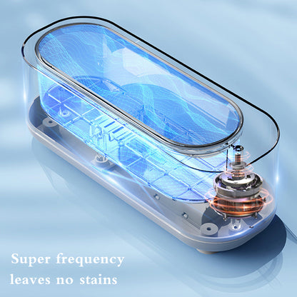Portable Ultrasonic Cleaner — Deep Clean Glasses, Jewelry & Brushes